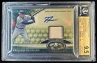 2011 Bowman Platinum Freddie Freeman Auto Bat Superfractors RC #1/1 BGS 9.5/10