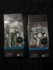 Star Wars Black Series Gaming Greats RC-1207 Sev and RC-1140 Fixer