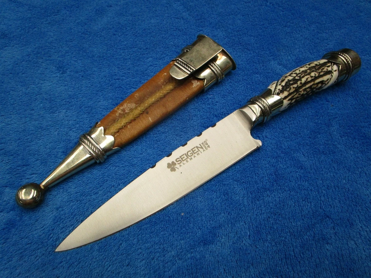 Gaucho Knife In Collectible Vintage Factory Manufactured Fixed Gaucho Knife In Collectible Vintage Factory Manufactured Fixed