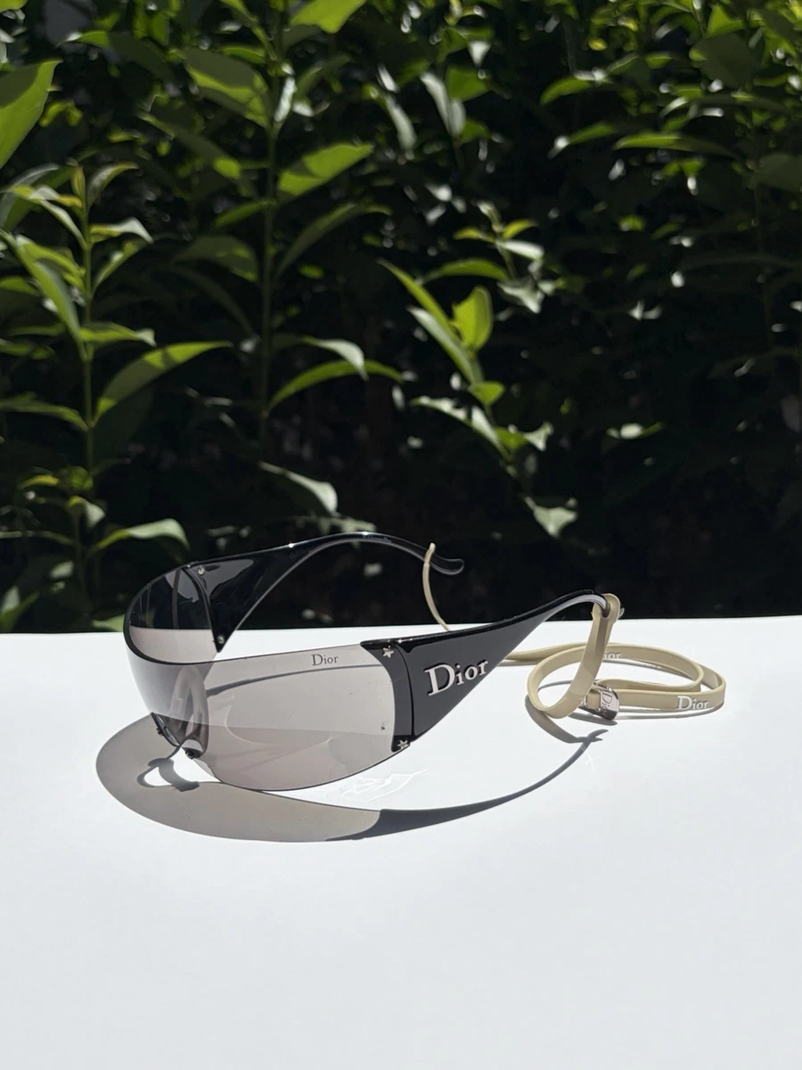 Dior Black Shield Sunglasses for Women for sale | eBay