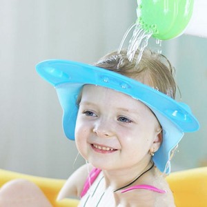 hat for bathing baby