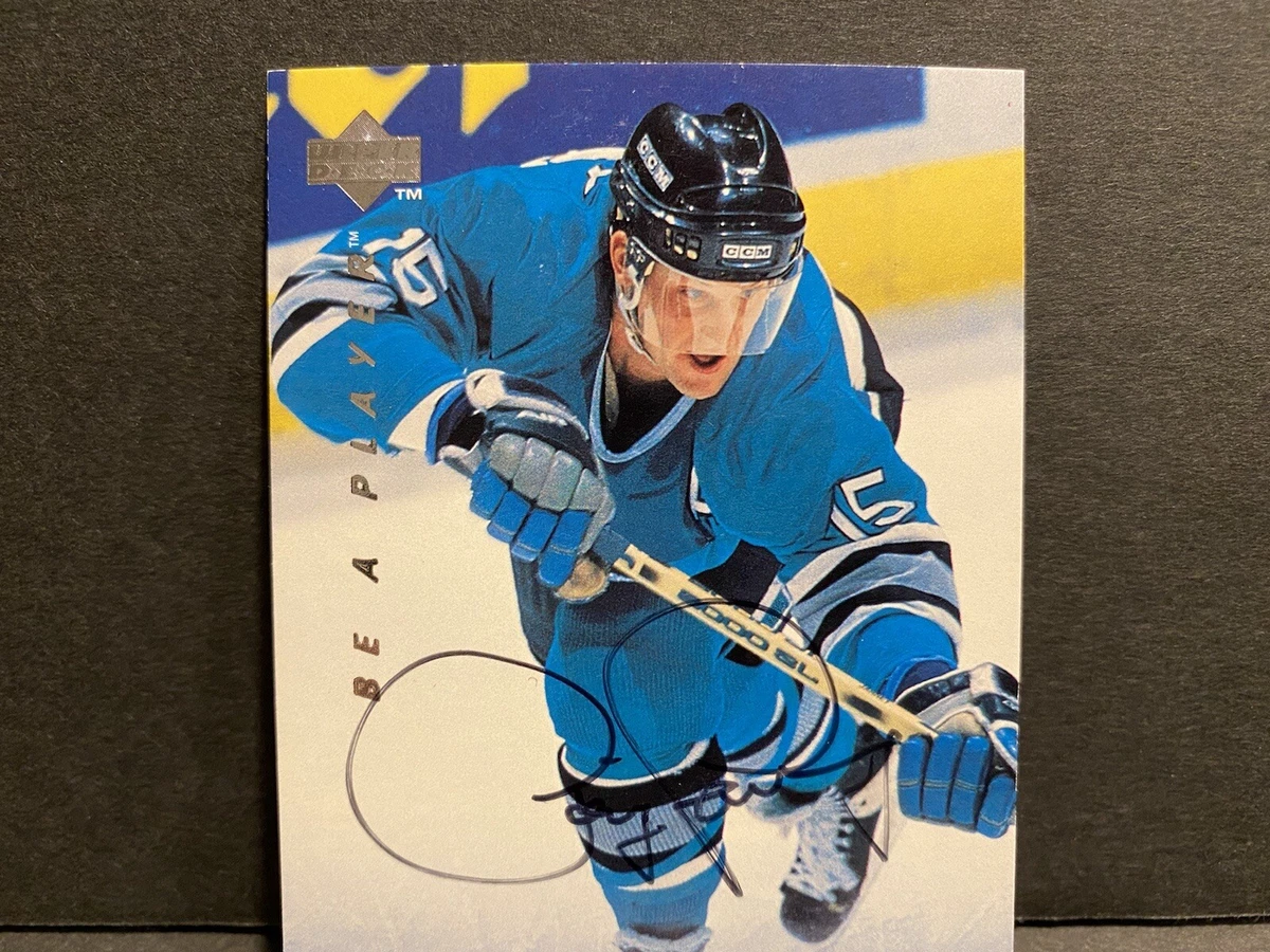 Craig Janney 1995 San Jose Sharks Throwback NHL Hockey Jersey