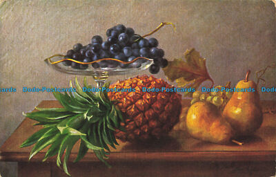 R645731 Stillleben. Trauben. Birnen und Ananas. Serie 426