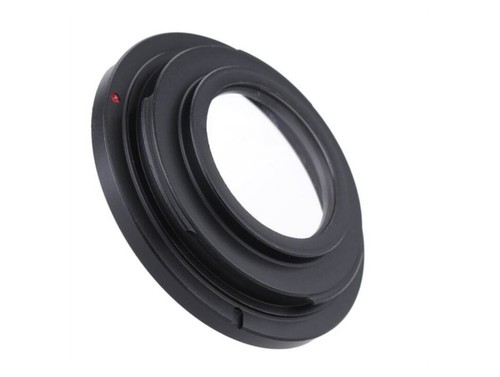 Bague adaptateur objectif M42 vers monture Nikon F avec objectif en verre Infinity Focus - ROYAUME-UNI STOCK - Photo 7/8