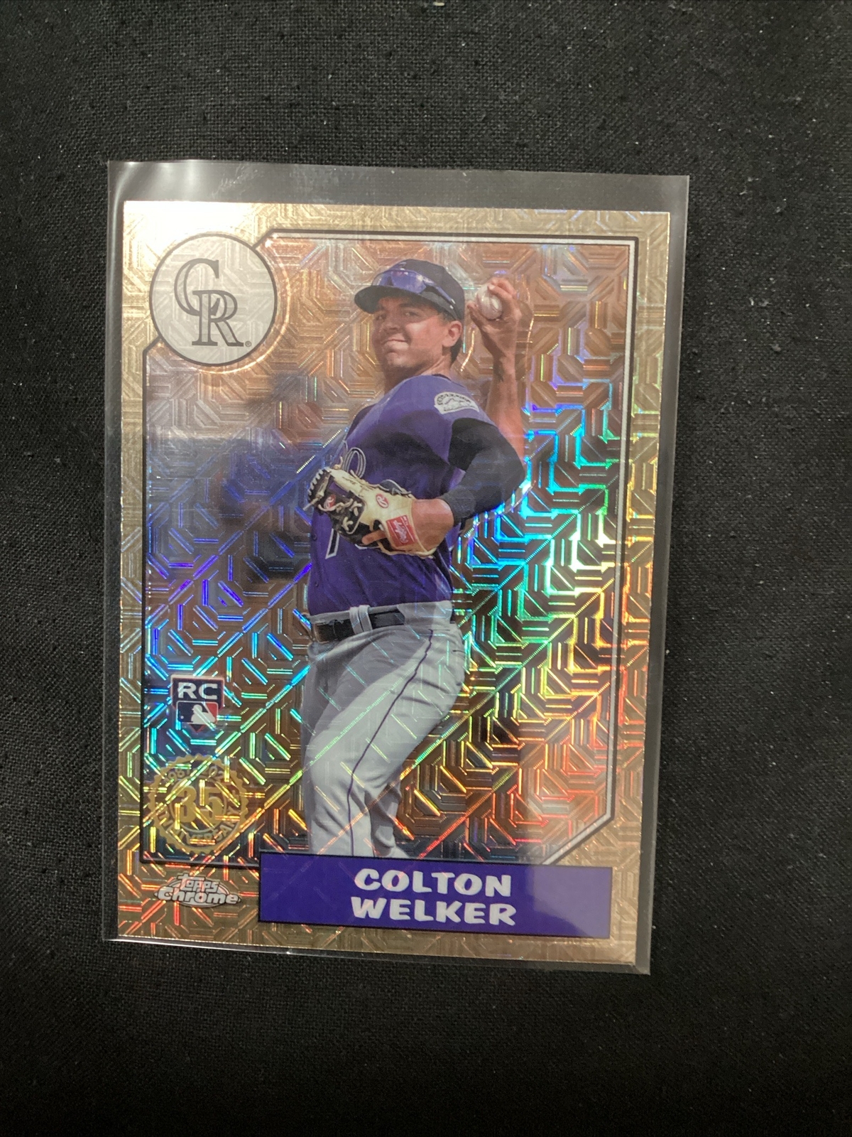 2022 Topps Update '87 Topps Silver Pack Chrome #T87C73 Colton Welker.       JT48