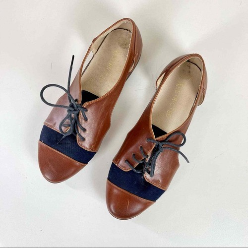 ModCloth Restricted Tan Navy Cutout 