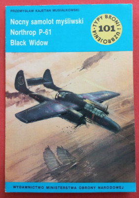 Aircraft Profile Typy Broni TBiU 101, Samolot Northrop P-61 BLACK WIDOW