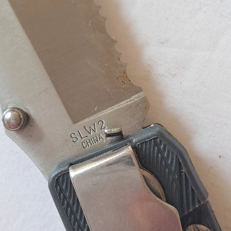 Lote de 2 cuchillos de bolsillo Schrade Lake & Walker Foto 4 de 4