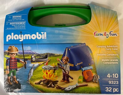 PLAYMOBIL Camping Adventure Carry Case Set (9323) for sale online