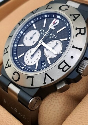 Bulgari Diagono Titanium 44mm Chrono - Bvlgari TI44TACH - Full Set -  Automatico | eBay