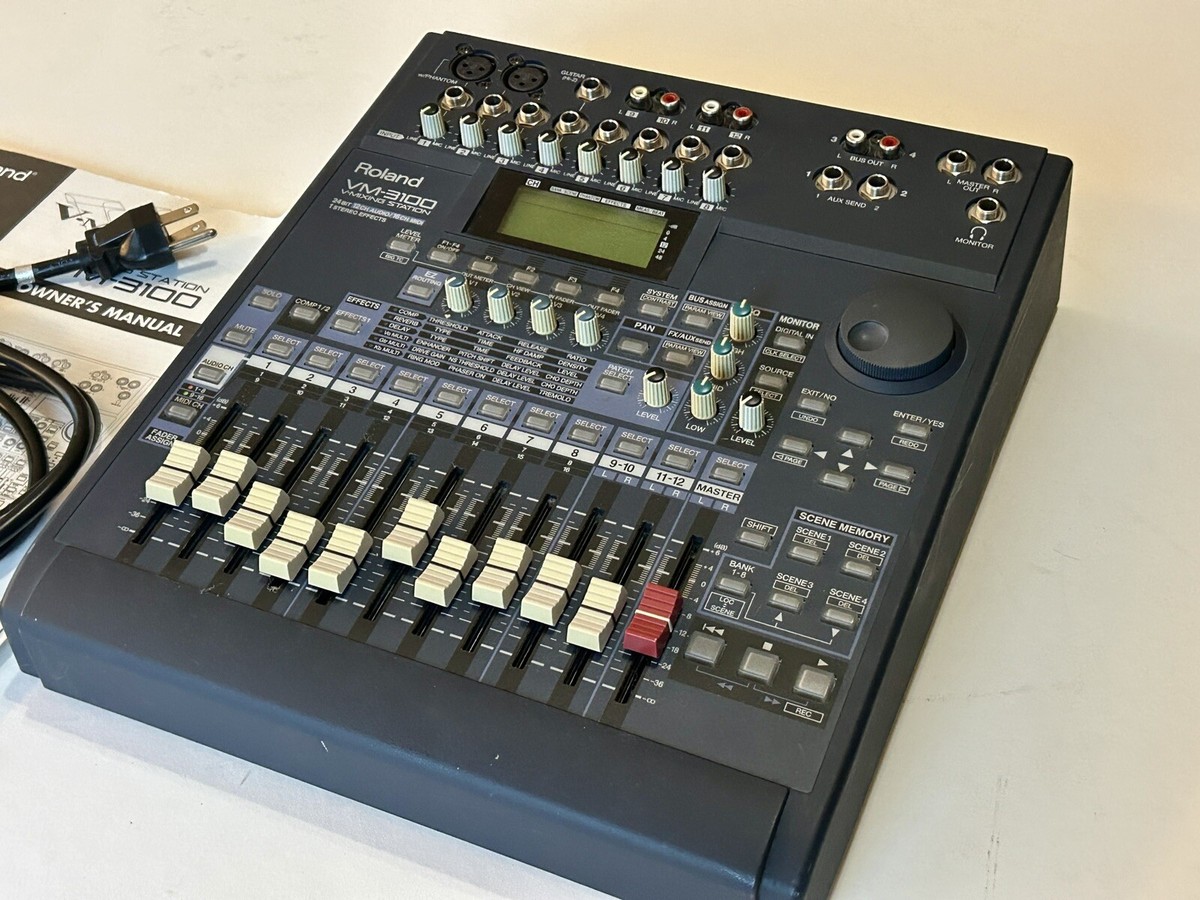 Roland VM-3100 Pro V-Mixing Station 24 bit 20 Channel MIDI with