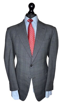 VINTAGE BESPOKE BAILEY & WEATHERILL SAVILE ROW BLAZER FULL CANVASS HAND MADE 40R