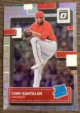 2022 Panini Optic Tony Santillan #31 Rated Rookie Pandora Silver /99 Reds! #6351
