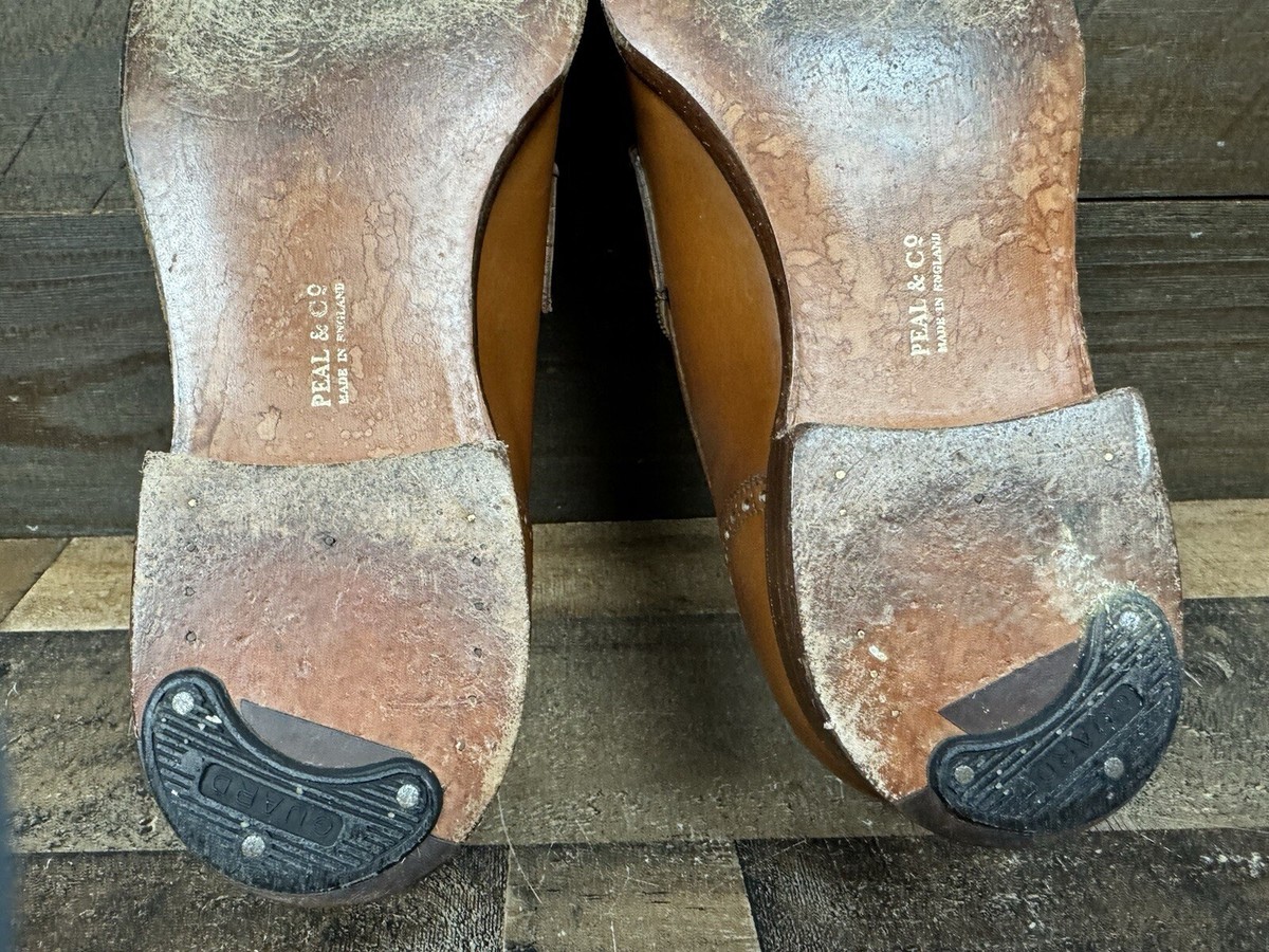 Brooks Brothers Peal & Co Shoes 10.5 C 317 Penny Loafer Leather England * brooks peal products for sale | eBay main image 2
