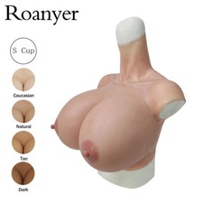 Roanyer Huge S Cup Silicone Breast Forms Crossdresser Transgender Fake Boobs