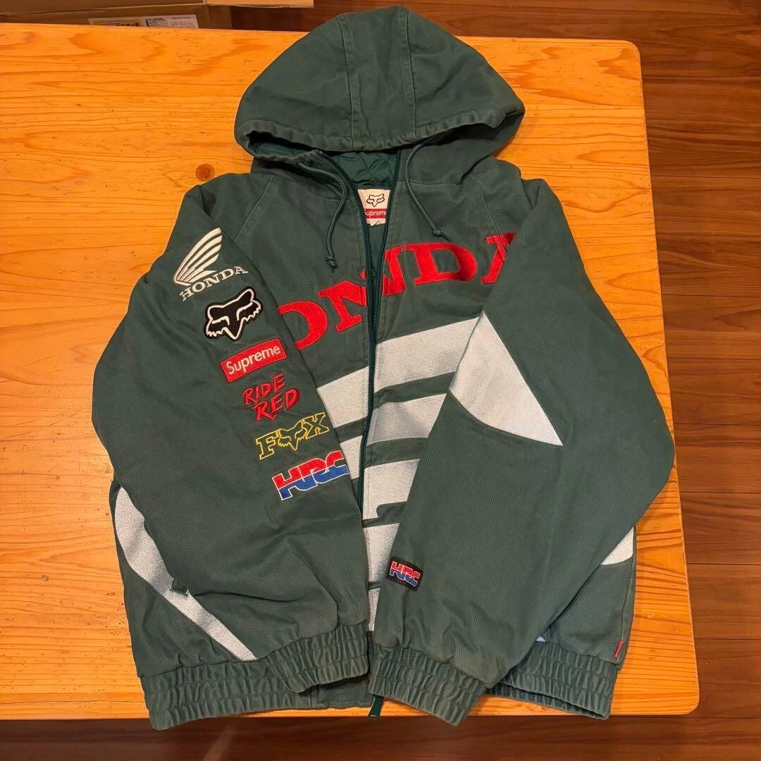 Veste coton Supreme Honda Fox Racing 19AW taille XL [très bon état] limitée du JAPON◎