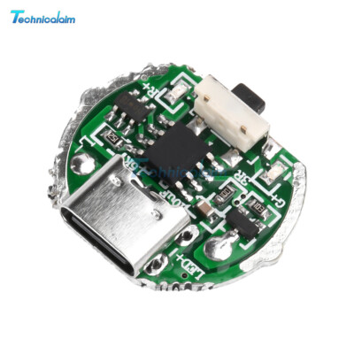2-Mode Flashlight Driver Circuit Board with Switch Charging Integrated Board