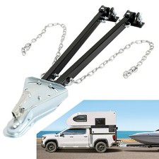 For Rv Camper Trailer Truck Tow Bars 5000lbs Adjustable W Chain 24 To 41 Wide