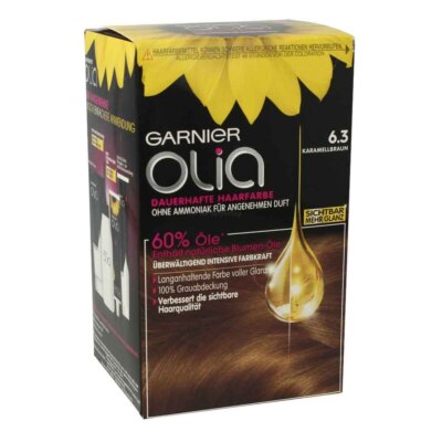 Garnier Olia Dauerhafte Haarfarbe 6.3 Karmellbraun
