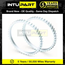 IntuPart 2x ABS Reluctor Rings Front Fits Renault Clio (Mk2) 1.5 dCi