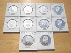 2000 2001 2002 2003 - 2006 2007 2008 2009 S Silver Proof Kennedy 10 Half Set Lot