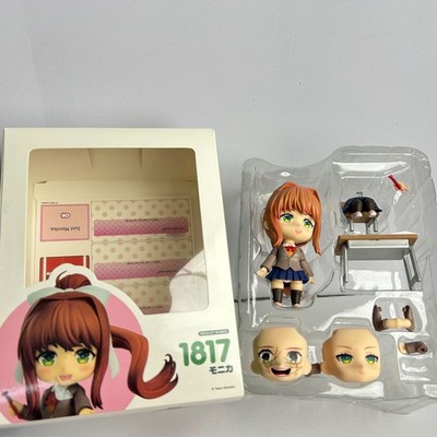 Nendoroid 1817 Monika Doki Doki Literature Club Interchangeable Face Figure Boxe