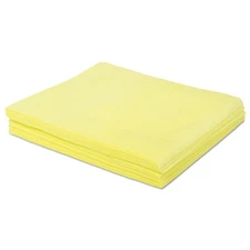 Boardwalk DSMFPY 18" x 24" Dust Cloths - Yellow (50/Bag, 10 BG/CT) New