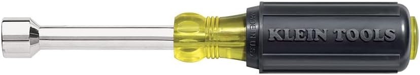 Klein Tools 630-3/8M 3/8-Inch Magnetic Tip Nut Driver with 3-Inch Shaft