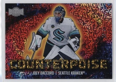 2024-25 Skybox Metal Universe Counterpoise Gold 5/50 Joey Daccord #22CT 1e8j