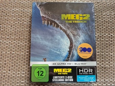 4k UHD / Blu Ray MEG 2 - The Trench (Horror, Action) mit Jason Statham NEU & OVP