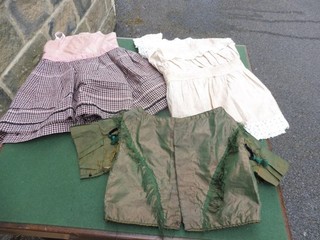 Antique collection of childrens clothing 3 pieces