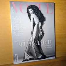 British Vogue Magazine June 2025 Bella Hadid US SELLER