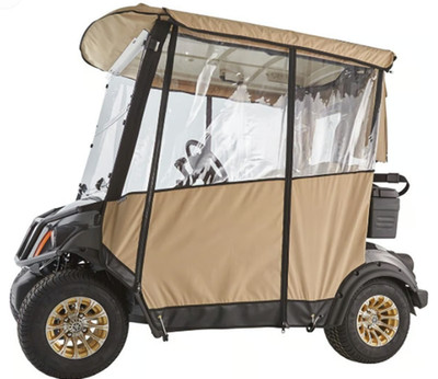 OEM Yamaha Drive 2 - Over-The-Top 2 Passenger Enclosure  Linen/Beige