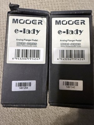 Mooer E-Lady Classic Analog Flanger Filter Oscillator Guitar Effect Pedal
