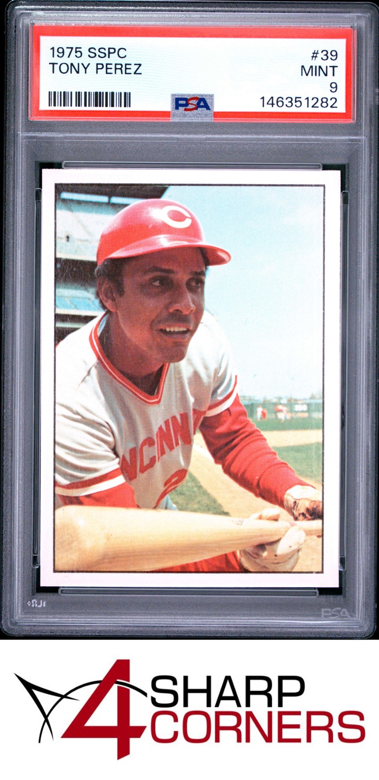 Tony Perez #39 (Baseball Cards 1975 SSPC) — is it worth grading?