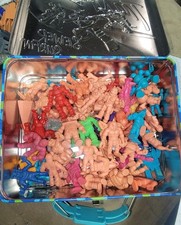 Lot Of 70 Vintage 80's M.U.S.C.L.E Men Including Some Rarer Colored Varieties
