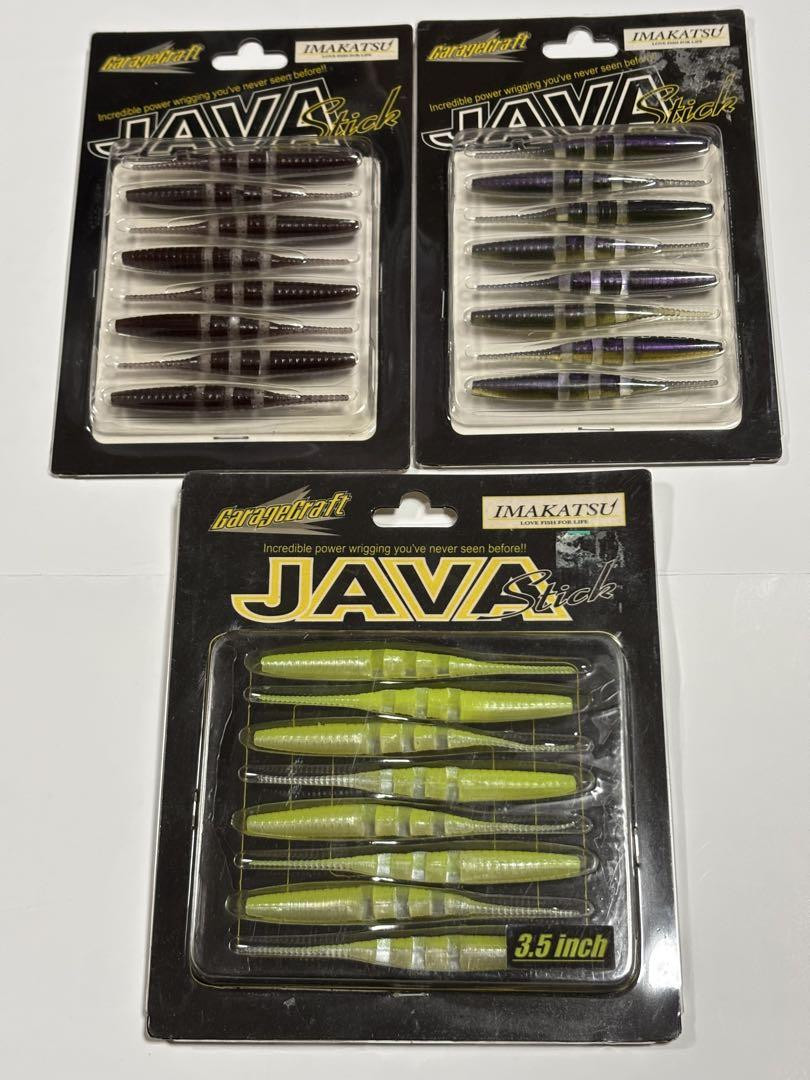 Fishing Lure Imakatsu Worm Set Jabastic 3 3.5 Chart Shad