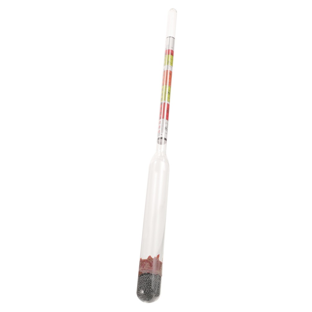 Glass Hydrometer Alcohol Meter for Wine Liquor Brewing Measuring Tool