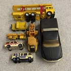 job lot of vintage toy construction vehicles #8
