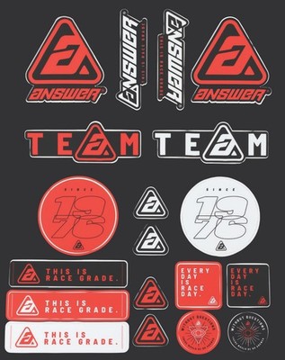 Answer Logo Sticker Sheet - 446349