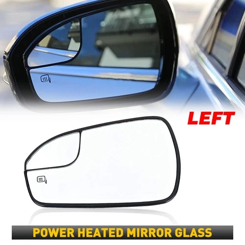 Driver Side Left Rear View Mirror Glass Heated for Ford Fusion 2013-2020 EOOK
