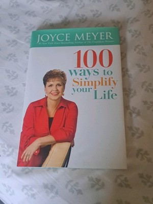 Joyce Meyer #1 New York Times Best Seller '100 Ways to Simplify Your Life Book