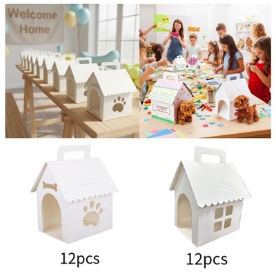12Pcs Gift Boxes Gift Packaging Container Paper Goodie Boxes for Bridesmaid