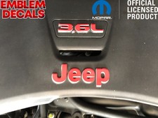 Jeep Wrangler Jl Willys Sport 3.6l Engine Decals 18 19 20 21 22 23 24 25 26
