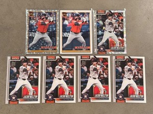 MLB BASEBALL TOPPS 2026 SERIES 1 JACOB MELTON ROOKIE CARD LOT HOUSTON ASTROS