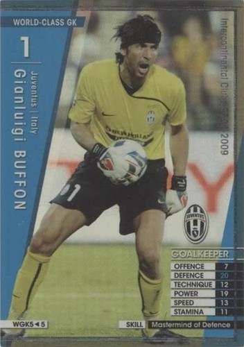 Gianluigi BUFFON #209 2005-2006 05-06 Panini WCCF | eBay