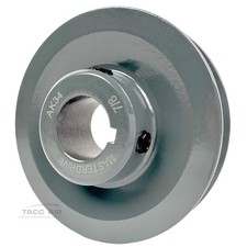 AK34-7/8 Cast Iron 3.5 Single Groove Pulley A...