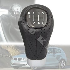 Schaltknauf Echtes Leder Für BMW E81 E82 E87 E88 E90 E91 E92 E93 6-Gang
