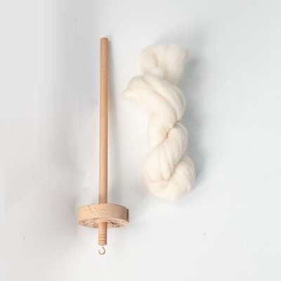 Top Quirl-Garnspinner-Tropfenspindel mit Wolle, praktisches Nähen, Basteln,