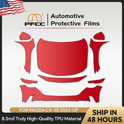 For Mazda CX-50 CX50 2023-2025 PRO PreCut Paint Protection Film Clear Bra PPF